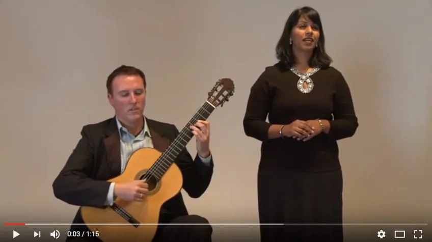 Video Still - Dearing Concert Duo Performance